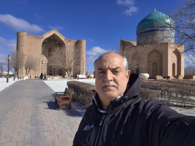 Bölüm Başkanımız Prof. Dr. Mustafa Şenel, Çimkent Muhtar Avezov Güney Kazakistan Üniversitesi Filoloji Fakültesine Zi…