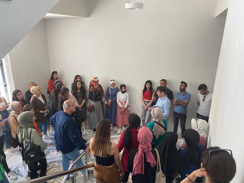 Bölümümüz Artvin Çoruh Üniversitesi Kütüphanesine Teknik Gezi Düzenledi